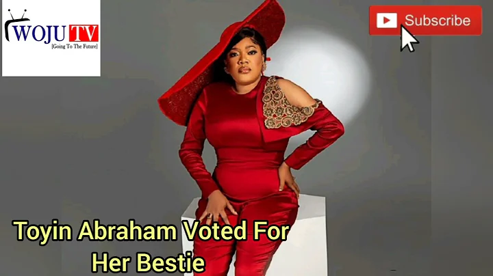 Toyin Abraham|Was very proud to |vote| for her Best Candidate|Fan's| Reacted to her choice