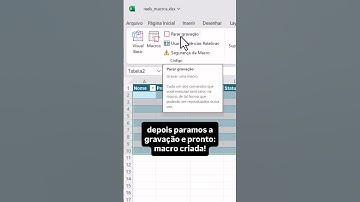 Zerando sua planilha com um clique! | #shorts