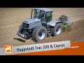 Doppstadt Trac 200 mit Anbau-Volldrehpflug Cayros | AMAZONE