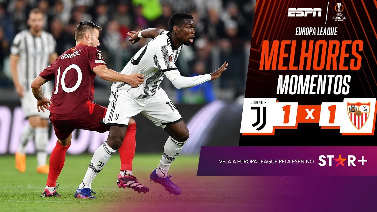 Sevilla x Juventus: onde assistir ao jogo de hoje da Europa League, Internacional