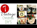 VINTAGE CHRISTMAS DIYS | TRADITIONAL CHRISTMAS DIYS | A VERY MERRY VINTAGE CHRISTMAS | CHRISTMAS DIY