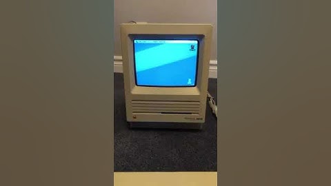Vintage Apple MacIntosh SE M5011 Computer