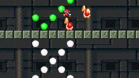 Super Mario Flash Custom Level - Castle 1