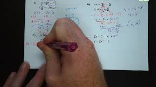 6-2 Solving Systems of Equations by Substitution