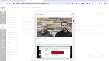 Inserting Canvas Studio Media in your Course