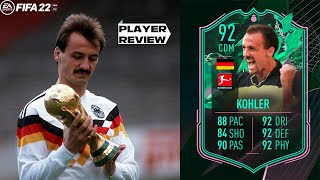 Un Mcd Increble Jrgen Kolher Shapeshifter 92  Review  Fifa 22