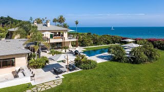 Unrivaled Oceanfront Masterpiece in Montecito's Butterfly Beach for $38,500,000