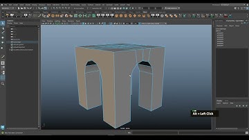 creating this tunnel thing. Maya 2023