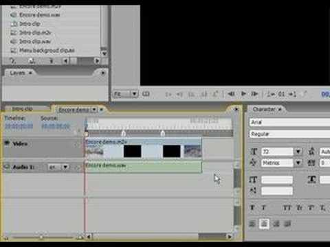 adobe encore cs6 blu ray tutorial