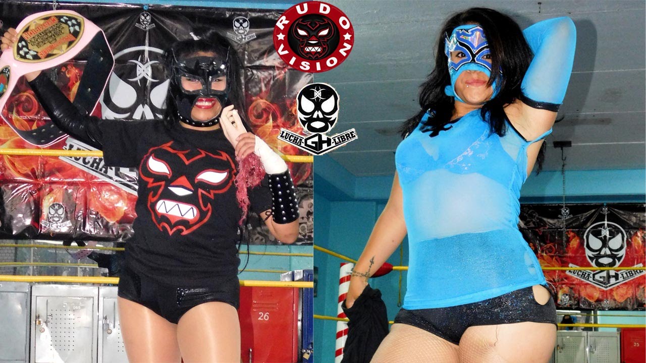 Lucha Libre GH-Krazy Star VS Reyna Obscura - YouTube