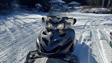 Trying Out The 2007 Polaris 750 IQ
