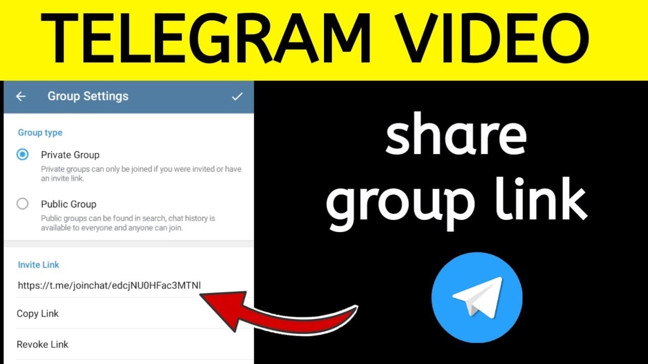 How To Create a Link to a Group in Telegram