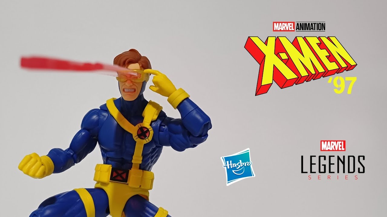 O melhor ciclope ?? Boneco marvel legends do ciclope baseado do desenho x men 97