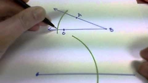 Constructing Congruent Angles