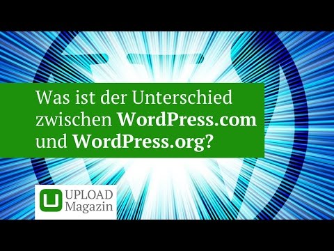 Was ist der Unterschied zwischen WordPress.com und WordPress.org?