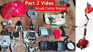 Starting Problems Brush Cutter How To Repair Brush Cutter | Grass Cutter Machine Reparing