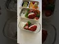 Packing lunch for my man and me after my night shift