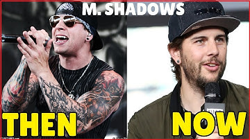 🔴 M. SHADOWS (A7X) ★ THEN and NOW Biography - How he changed - The Vocalist of Avenged Sevenfold