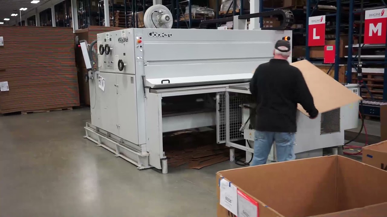 For sale. DEB, LLC. Gopfert Corrugated Box Maker