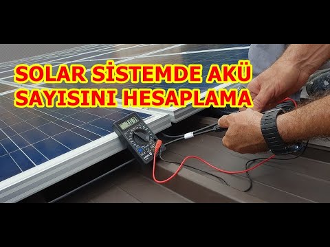 Video: Bir güneş panelinde kaç volt var?