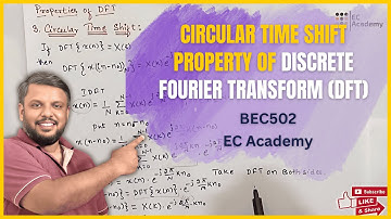 Circular Time shift property of DFT    EC Academy
