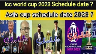 icc world cup 2023 schedule time table 🔥| India vs Australia test final 2023 😱 | Different