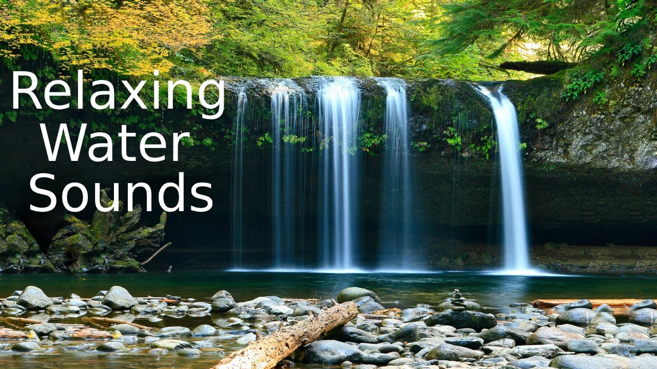 Relaxing Sounds Of Water, Streams Flowing Meditation Mindfulness YouTube