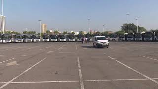Mayor unveiling of new bus fleet