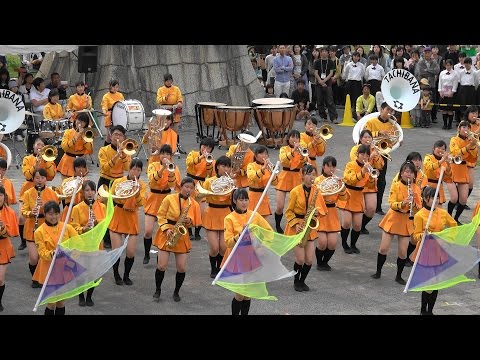 京都橘高等学校 吹奏楽部 ブルーメンパレード2016 午後の部