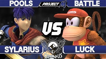 Olympus - Sylarius (Ike) vs Luck (Diddy Kong)  - PM Pools - Project M