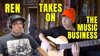 Ren tells us what he really thinks of The Music Business | Canadian Roadie Reacts @RenMakesMusic