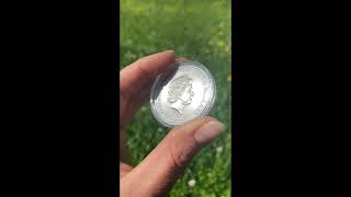 The Lord of the Rings™ The Shire 1 Oz Silver Antique Finish Coin