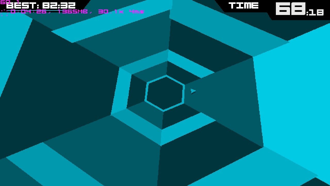 Super hexagon level 1 complete  *unlisted video* - Super hexagon level 1 complete  *unlisted video*