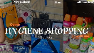 COME HYGIENE SHOPPING WITH ME | New pickups + Haul!!!