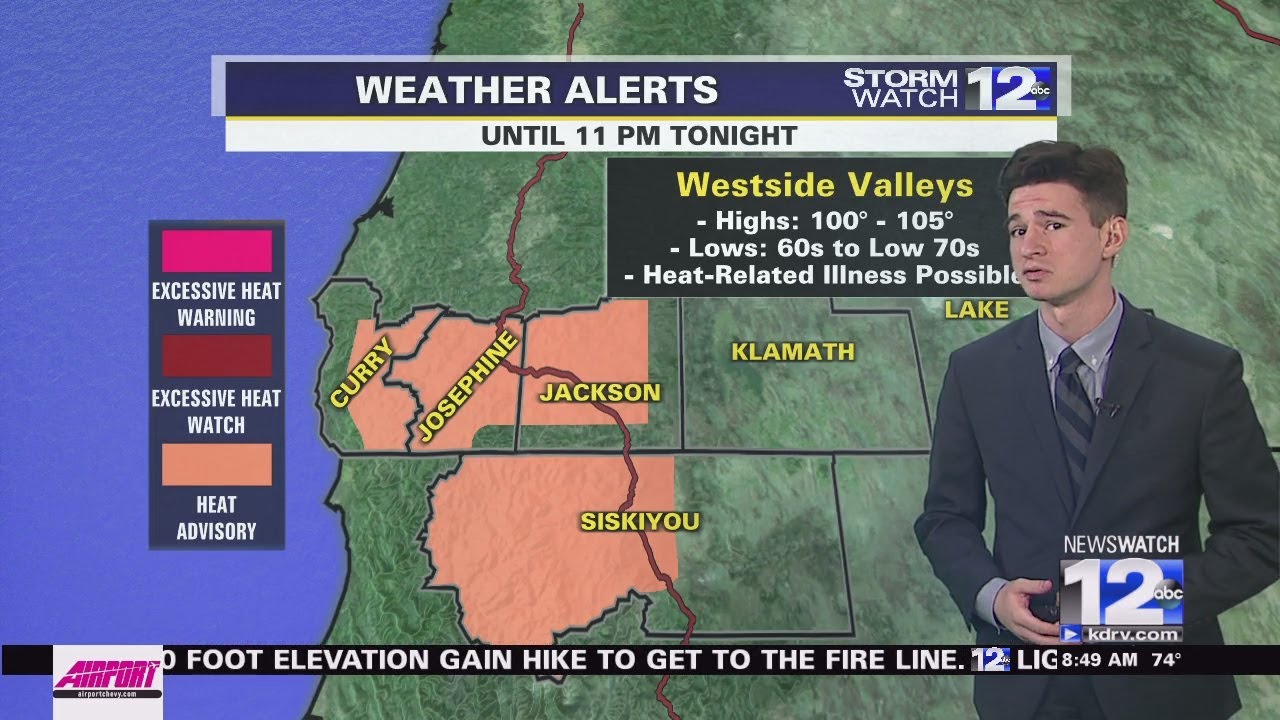 Saturday, July 31st Weather