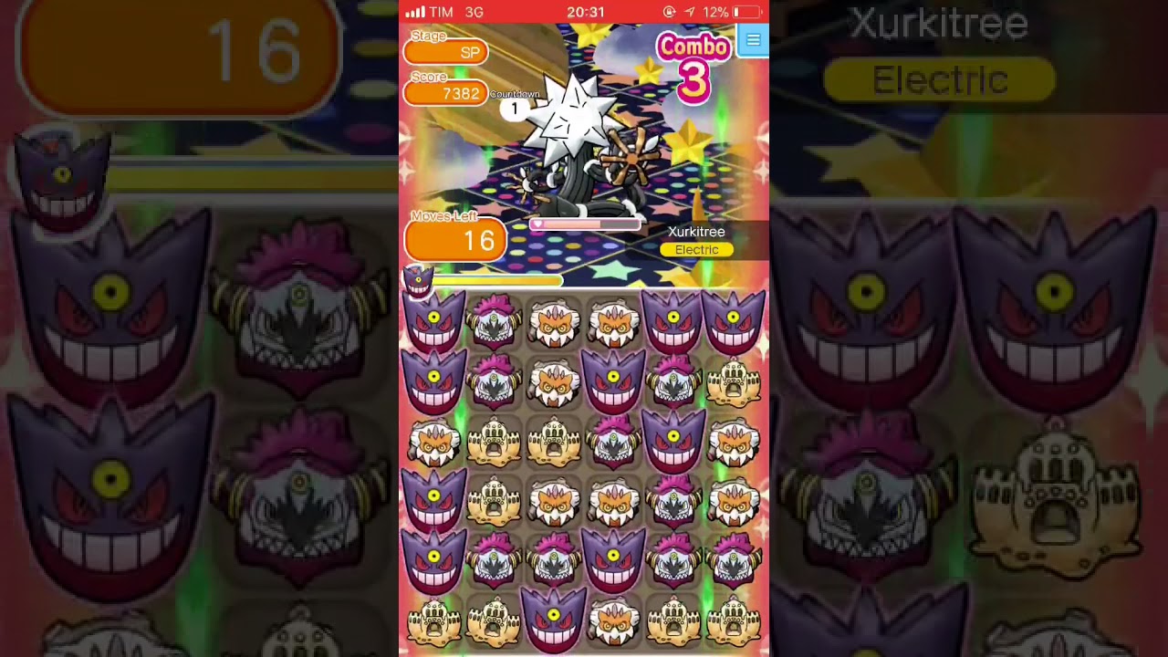 Pokemon Shuffle - Xurkitree ~ UB Challenge Stage