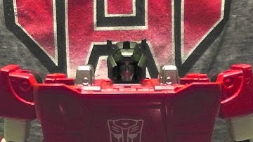 Transformers Masterpiece Sideswipe stop motion
