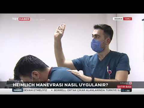 TRT HABER - HEIMLICH Manevrası Nedir Nasıl Yapılır ? Prof. Dr. Zeynep Gökcen Çakır Açıklıyor.