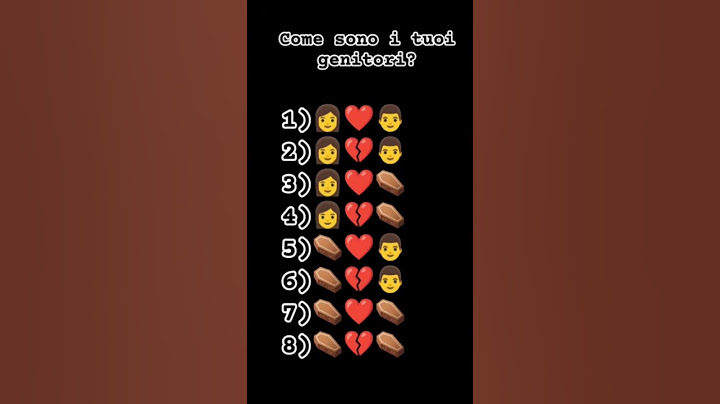 come sono i tuoi genitori?
