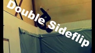 First Landed Double Sideflip | HD