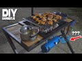 DIY Barbecue Grill BBQ Build with car JACK!