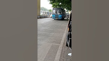 PMPML contract BVG bus R418 at pmc bus stand #pmpml #pmt #pcmt #ebus