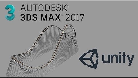 How to create a Roller coaster in 3ds max and Unity