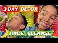 NO FOOD FOR 3 DAYS! | 3 DAY JUICE CLEANSE| TONAYA WINT