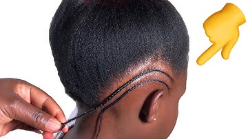 The easy way to grip and plait #backtoschool Cornrows @JANEILHAIRCOLLECTION