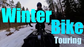 Winter Bike Touring in Sweden