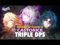 E0S0 Castorice Triple DPS E1S1 Blade x E0S1 Mydei - Memory Of Chaos 12 - Honkai: Star Rail 3.2