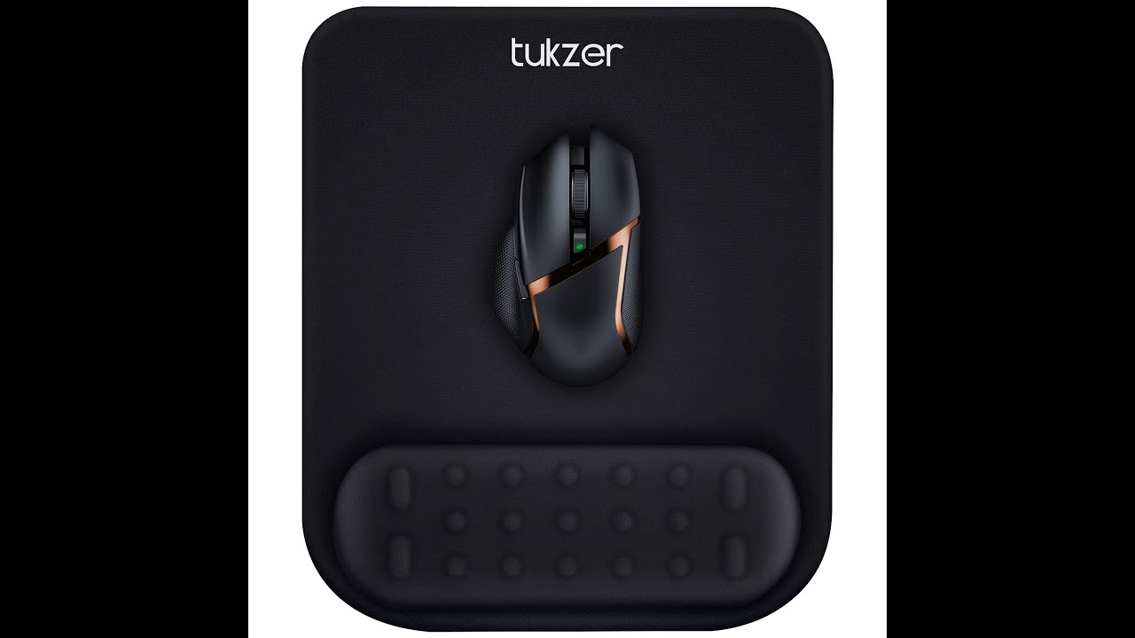 Tukzer Gel Mouse Pad Wrist Rest Memory-Foam Ergonomic Mousepad| Cushion ...