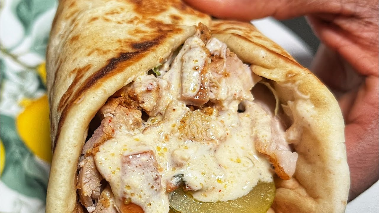 How to make easy and quick mouth watering Chicken Shawarma 