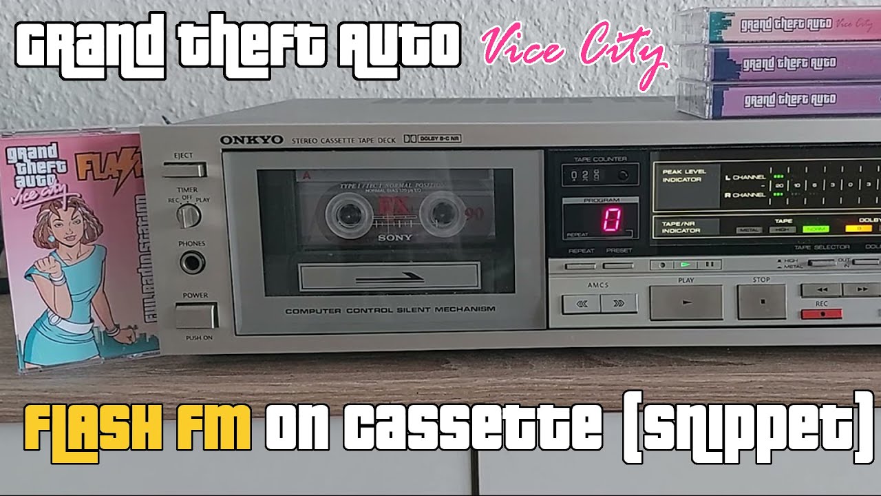 GTA Vice City Flash FM Played From Cassette (Snippet) YouTube